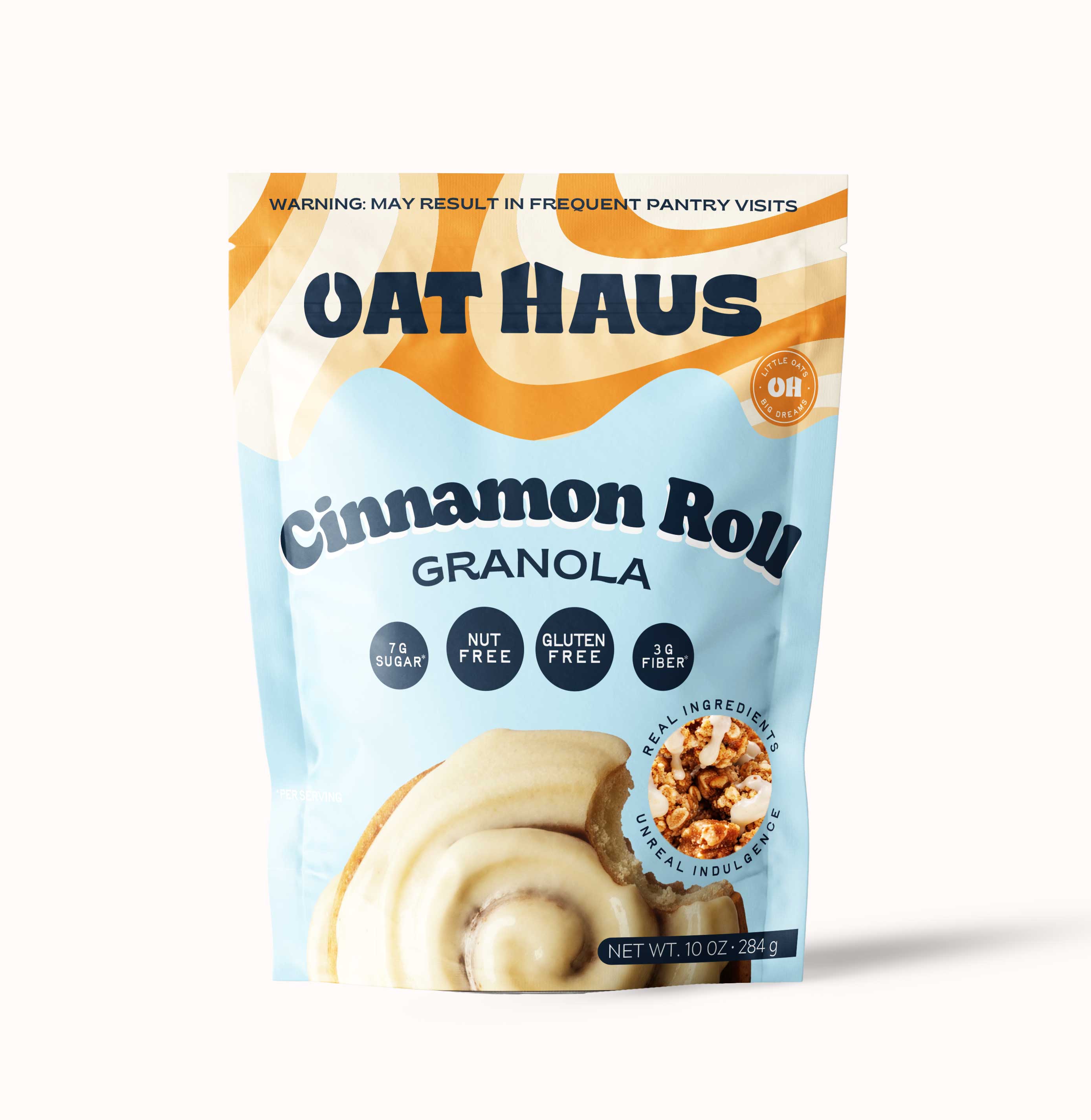 Cinnamon Roll Granola